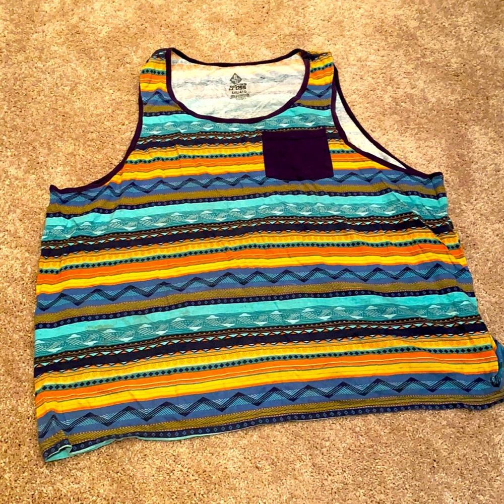 Swiss Cross men's tank